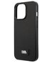 Original Case IPHONE 13 PRO MAX Karl Lagerfeld Hardcase Saffiano Plaque black 3666339048952