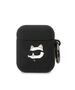 Case APPLE AIRPODS Karl Lagerfeld Silicone Choupette Head 3D black 3666339087890