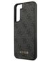 Original Case SAMSUNG GALAXY S23 Guess Hard Case 4G Metal Gold Logo (GUHCS23SG4GFGR) gray 3666339116958