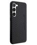 Case SAMSUNG GALAXY S23 Mercedes AMG Hardcase Carbon Stripe&Embossed (AMHCS23SBLSCA) black 3666339113094