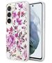 Original Case SAMSUNG GALAXY S23 Guess Flower Collection (GUHCS23SHCFWST) white 3666339117283