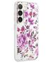 Original Case SAMSUNG GALAXY S23 Guess Flower Collection (GUHCS23SHCFWST) white 3666339117283