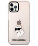 Original Case IPHONE 12 / 12 PRO Karl Lagerfeld Hardcase Ikonik Choupette (KLHCP12MHNCHTCP) pink 3666339119096