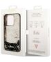 Original Case IPHONE 14 PRO Guess Hardcase Liquid Glitter 4G Transculent (GUHCP14LLC4PSGK) black 3666339116217