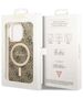 Original Case IPHONE 14 PRO Guess Hardcase 4G MagSafe (GUHMP14LH4STW) brown 3666339126896