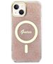 Original Case IPHONE 14 PLUS Guess Hardcase 4G MagSafe (GUHMP14MH4STP) pink 3666339127237