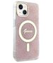 Original Case IPHONE 14 PLUS Guess Hardcase 4G MagSafe (GUHMP14MH4STP) pink 3666339127237