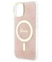 Original Case IPHONE 14 PLUS Guess Hardcase 4G MagSafe (GUHMP14MH4STP) pink 3666339127237