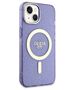 Original Case IPHONE 14 PLUS Guess Hardcase Glitter Gold MagSafe (GUHMP14MHCMCGU) purple 3666339125677