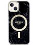 Original Case IPHONE 14 PLUS Guess Hardcase Marble Magsafe (guhmp14mpcumak) black 3666339127251