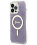 Original Case IPHONE 14 PRO MAX Guess Hardcase 4G MagSafe (GUHMP14XH4STU) purple 3666339118259