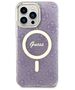 Original Case IPHONE 14 PRO MAX Guess Hardcase 4G MagSafe (GUHMP14XH4STU) purple 3666339118259