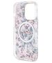 Original Case IPHONE 14 PRO MAX Guess Hardcase Flower MagSafe (GUHMP14XHCFWSP) pink 3666339115586