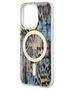 Original Case IPHONE 14 PRO MAX Guess Hardcase Leopard MagSafe (GUHMP14XHLEOPWB) blue 3666339115746