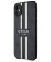 Original Case IPHONE 11 / XR Guess Hardcase 4G Printed Stripe MagSafe (GUHMN61P4RPSK) black 3666339119614