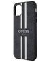 Original Case IPHONE 11 / XR Guess Hardcase 4G Printed Stripe MagSafe (GUHMN61P4RPSK) black 3666339119614