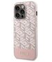 Original Case IPHONE 14 PRO Guess Hardcase GCube Stripes MagSafe (GUHMP14LHGCFSEP) pink 3666339112523