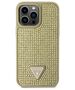 Original Case IPHONE 14 PRO MAX Guess Hardcase Rhinestone Triangle (GUHCP14XHDGTPD) gold 3666339120085