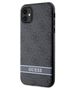 Original Case IPHONE 11 / XR Guess Hardcase 4G Stripe (GUHCN61P4SNK) grey 3666339170103