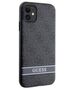 Original Case IPHONE 11 / XR Guess Hardcase 4G Stripe (GUHCN61P4SNK) grey 3666339170103