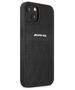 Case IPHONE 13 Mercedes AMG Hardcase Leather Curved Lines black 3666339018986