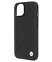 Original Case IPHONE 14 BMW Leather Quilted black 3666339066444