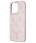 Original Case IPHONE 14 PRO Guess Hardcase Crossbody 4G Metal Logo (GUHCP14LP4TDSCPP) pink 3666339147204