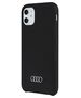 Original Case IPHONE 11 Audi Silicone Case (AU-LSRIP11-Q3/D1-BK) black 6955250226448