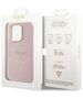 Original Case IPHONE 13 PRO Guess Hardcase Saffiano MagSafe (GUHMP13LPSAHMCP) pink 3666339156121