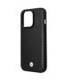 Original Case IPHONE 14 PRO BMW Leather Diamond Pattern (BMHCP14L22RFGK) black 3666339066543