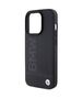 Original Case APPLE IPHONE 15 PRO MAX BMW Hardcase Leather Hot Stamp MagSafe (BMHMP15XSLLBK) black 3666339145378