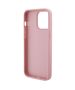 Original Case APPLE IPHONE 15 PRO Guess Hardcase Leather 4G Stamped (GUHCP15LP4EPMP) pink 3666339150327