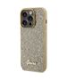 Original Case APPLE IPHONE 15 PRO Guess Hardcase Disco Metal Script (GUHCP15LPMSDGSD) gold 3666339173593