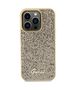 Original Case APPLE IPHONE 15 PRO Guess Hardcase Disco Metal Script (GUHCP15LPMSDGSD) gold 3666339173593