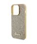 Original Case APPLE IPHONE 15 PRO Guess Hardcase Disco Metal Script (GUHCP15LPMSDGSD) gold 3666339173593