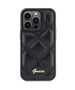 Original Case APPLE IPHONE 15 PRO Guess Hardcase Quilted Metal Logo (GUHCP15LPSQSQSK) black 3666339149628