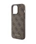 Original Case APPLE IPHONE 15 PRO MAX Guess Hard Case 4G Metal Gold Logo (GUHCP15XG4GFBR) brown 3666339171735