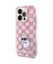 Original Case APPLE IPHONE 15 PRO MAX Karl Lagerfeld Hardcase Monogram Choupette (KLHCP15XHNCMKLP) pink 3666339163747