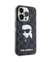 Original Case APPLE IPHONE 15 PRO MAX Karl Lagerfeld Hardcase Monogram Ikonik (KLHCP15XHNKMKLK) transparent 3666339163389