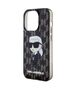 Original Case APPLE IPHONE 15 PRO MAX Karl Lagerfeld Hardcase Monogram Ikonik (KLHCP15XHNKMKLK) transparent 3666339163389