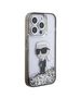 Original Case APPLE IPHONE 15 PRO MAX Karl Lagerfeld Hardcase Liquid Glitter Ikonik (KLHCP15XLKKNSK) transparent 3666339164102