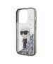 Original Case APPLE IPHONE 15 PRO MAX Karl Lagerfeld Hardcase Liquid Glitter Ikonik (KLHCP15XLKKNSK) transparent 3666339164102