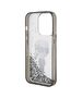 Original Case APPLE IPHONE 15 PRO MAX Karl Lagerfeld Hardcase Liquid Glitter Ikonik (KLHCP15XLKKNSK) transparent 3666339164102