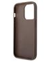 Original Case APPLE IPHONE 15 PRO Guess Hardcase 4G Big Metal Logo (GUHCP15L4GMGBR) brown 3666339171520