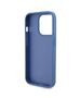 Original Case APPLE IPHONE 15 PRO Guess Hardcase Leather 4G Triangle Strass (GUHCP15LP4TDPB) blue 3666339146542