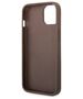 Original Case APPLE IPHONE 15 Guess Hardcase 4G Big Metal Logo (GUHCP15S4GMGBR) brown 3666339171506