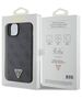 Original Case APPLE IPHONE 15 Guess Hardcase Leather 4G Diamond Triangle (GUHCP15SP4TDPK) black 3666339146245