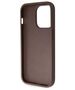 Original Case APPLE IPHONE 15 PRO MAX Guess Hardcase Crossbody 4G Metal Logo (GUHCP15XP4TDSCPW) brown 3666339146979