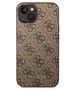 Original Case APPLE IPHONE 15 PLUS Guess Hard Case 4G Metal Gold Logo (GUHCP15MG4GFBR) brown 3666339171711