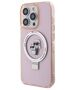 Original Case APPLE IPHONE 15 PRO MAX Karl Lagerfeld Hardcase Ring Stand Karl&Choupettte MagSafe (KLHMP15XHMRSKCP) pink 3666339169022